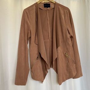 Blush Suede Jacket